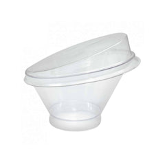 Cupa asimetrica transparenta