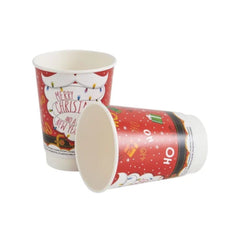 Pahar carton Craciun cu perete dublu