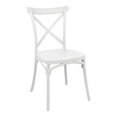 White Cross XL chair