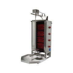 Aparat pentru shaorma electric, motor superior, 4 arzătoare infraroșu, E4.8T