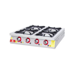 Aragaz de banc, GPL sau gaz, cu 4 arzătoare, DRNLOS-4