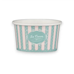 Cardboard ice cream cup