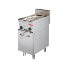 Modular electric Bain Marie, 21 liters, on stand with door, Line 700, Arisco
