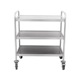 Cărucior-gheridon servire cu 3 rafturi, 800x500x940mm, Bonner