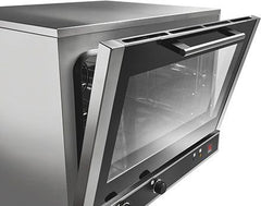 Electric oven, 4 trays 600x400mm, digital control, with indirect humidification, single-phase, Snack EKF 464 D