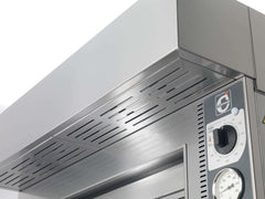Electric pizza oven, 4+4 pizzas Ø300 mm, TZ430/2M, Cuppone Tiziano