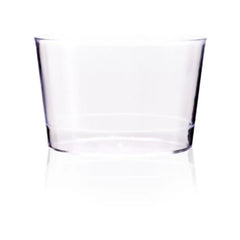 Transparenter zylindrischer Polycarbonatbecher