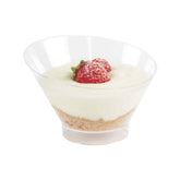 Cupa asimetrica transparenta