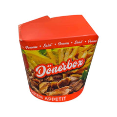 Donerbox cardboard box