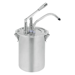 Dispenser sos, inox, cu pompă, capacitate 4.5 litri