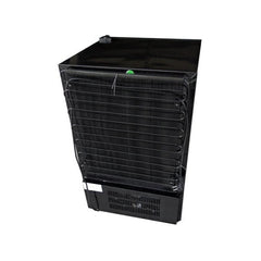 Back-bar refrigerated cabinet, 1 swing door, GMSC1E90B, Bonner