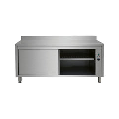 Beheizter Schrank mit Ablage und Schiebetüren 1800x700x950mm, Bonner