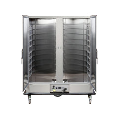 Heated cabinet, 2x10 GN2/1 guides on rollers, BQ2