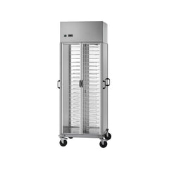 Refrigerated plate cabinet, painted ∅25-31 grids, on rollers, CA 1439RG
