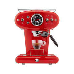 ILLY Anniversary X1 espresso machine, red
