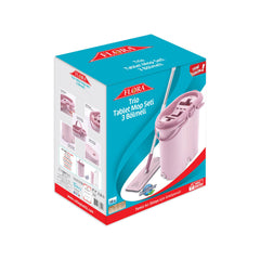 TRIO bucket with wringer and mop set