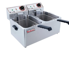 Friteuză electrică 4+4 litri, Beckers