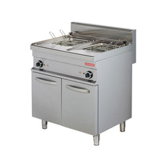 Fierbător paste electric, 14+14 litri, pe suport închis, Linia 700, Arisco