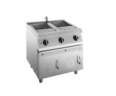 Fierbător paste electric, 28+28 litri, pe suport închis, Linia 700, Silko