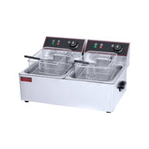 Friteuză electrică 11+11 litri, Bonner