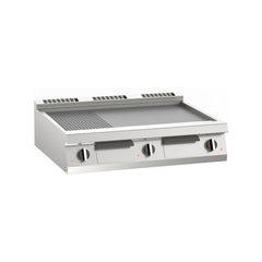 Fry-top electric dublu, platou mixt, de banc, Linia 900, Silko