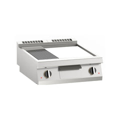 Fry-top electric mare, platou mixt cromat, de banc, Linia 900, Silko