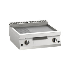 Fry-top pe gaz mare, platou mixt, de banc, Linia 900, Silko