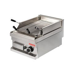 Gas benchtop volcanic rock grill, 400mm, Line 600, Arisco
