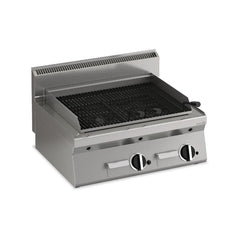 Gas-Tischgrill aus Vulkangestein, 800 mm, Serie 650, Silko