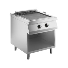 Electric steam grill, 800mm, on open stand, Line 900, Silko