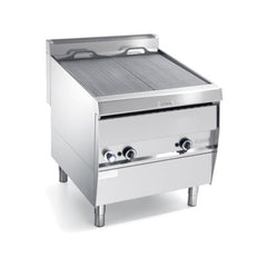 Gas steam grill, 800mm, on stand, Line 700, POWER 7
