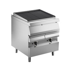 Dampfgarer für Gasgrill, 800 mm, auf Ständer, Linie 900, Silko