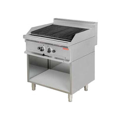 Gas steam grill, 800mm, on open stand, Line 700, Arisco