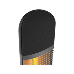 Încălzitor terasă cu infraroșu, pe suport, negru, cu telecomandă, seria PRO-FR 2500W