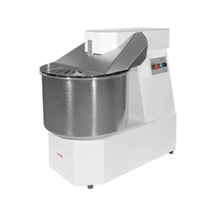 Teigknetmaschine 17 kg – 22 Liter, fester Behälter, Drehstrom – 2 Geschwindigkeitsstufen, MX 20/2V, Mac Pan