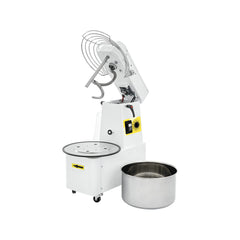 Teigknetmaschine 35 kg – 41 Liter, abnehmbare Schüssel und Klappkopf, Drehstrom, 2 Geschwindigkeitsstufen, Astra Trifase 40 2V