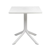 Masă cu blat 70x70 cm, alb Clip 70