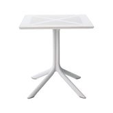 Masă cu blat 70x70 cm, alb Clipx 70