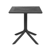 Masă cu blat 70x70 cm, antracit Clip 70