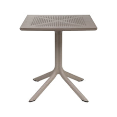 Masă cu blat 70x70 cm, tortora Clip 70