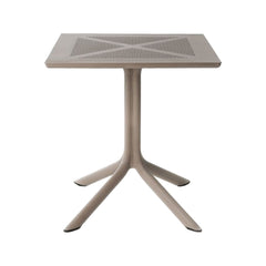 Masă cu blat 70x70 cm, tortora Clipx 70