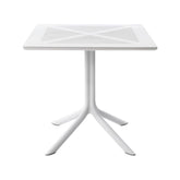 Masă cu blat 80x80 cm, alb Clipx 80