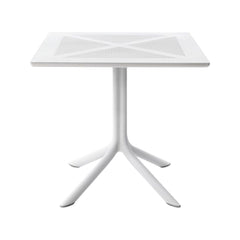 Masă cu blat 80x80 cm, alb Clipx 80