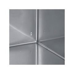 3-door refrigerated counter, side unit, stainless steel finish, Line 600, Inomak