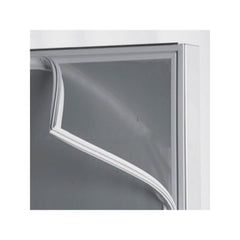 4-door refrigerated counter, side unit, stainless steel finish, Line 700, Inomak