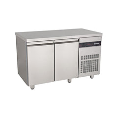 2-door refrigerated counter, side unit, stainless steel finish, Line 700, Inomak
