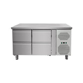 Masă rece cu 4 sertare și agregat lateral, GMP2140TN, Bonner