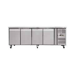 4-türiger Kühltisch mit Seiteneinheit, GMP4100TN, Bonner