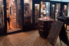 Masă rotunda pentru terasă, cu încălzire, 120x120x79cm, Boutique, Engasco