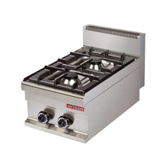 Mașină de gătit, GPL sau gaz, de banc, 2 arzătoare, Linia 700, Arisco